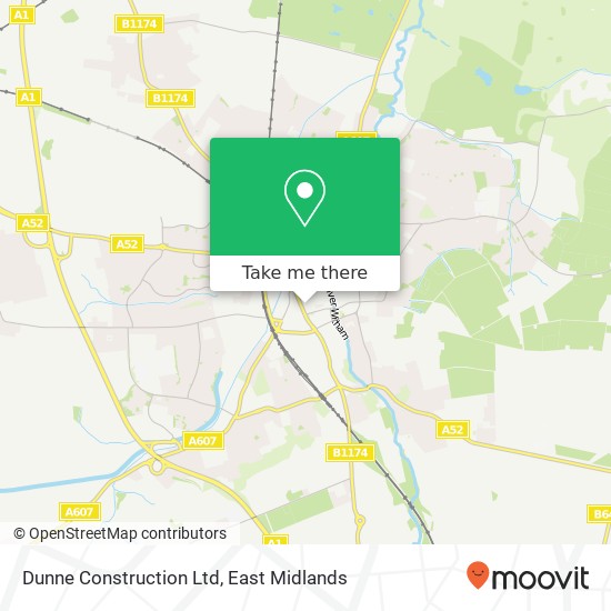 Dunne Construction Ltd map