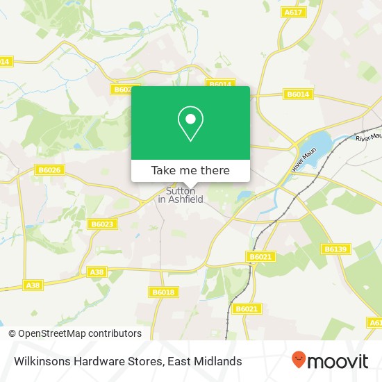 Wilkinsons Hardware Stores map