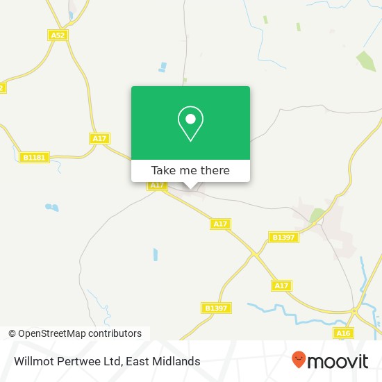 Willmot Pertwee Ltd map