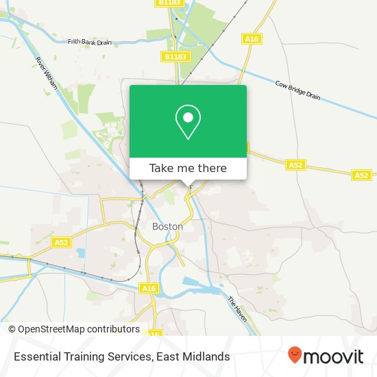 Essential Training Services map