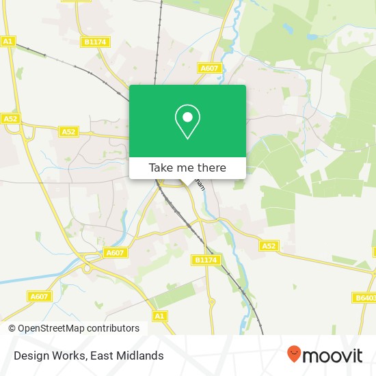 Design Works map