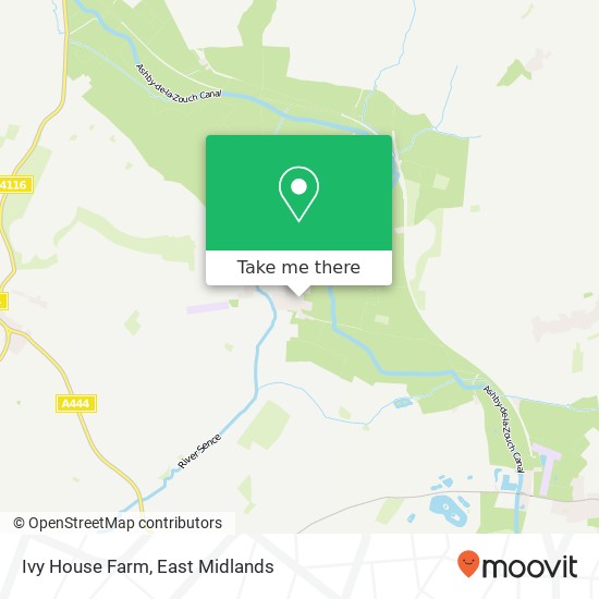 Ivy House Farm map