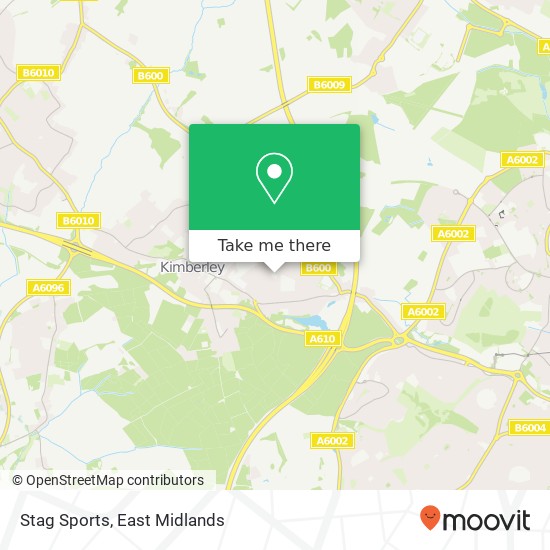 Stag Sports map