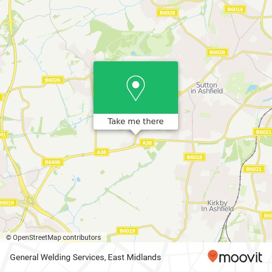 General Welding Services map