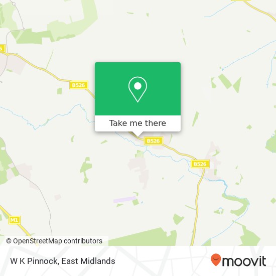 W K Pinnock map