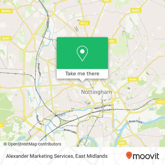 Alexander Marketing Services map