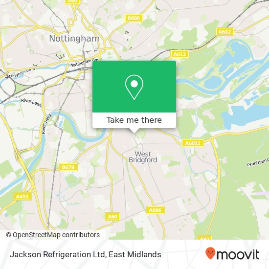 Jackson Refrigeration Ltd map