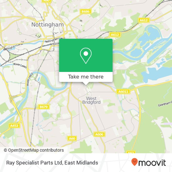 Ray Specialist Parts Ltd map