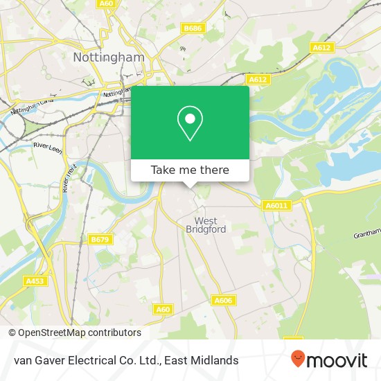 van Gaver Electrical Co. Ltd. map