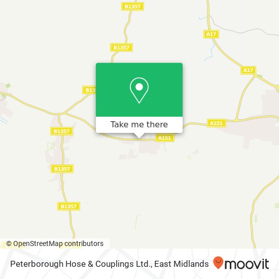 Peterborough Hose & Couplings Ltd. map