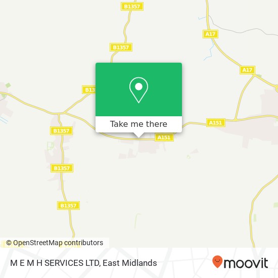 M E M H SERVICES LTD map