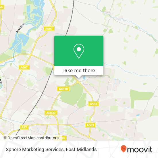 Sphere Marketing Services map