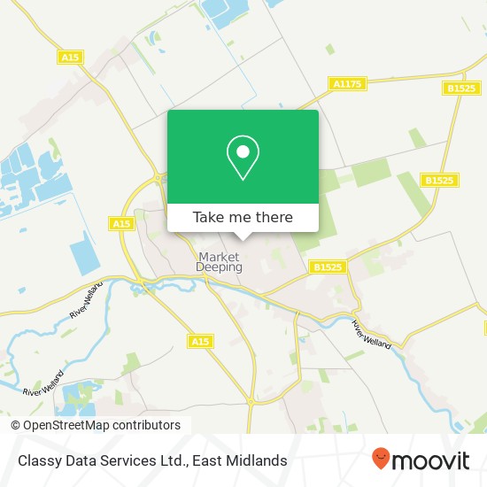 Classy Data Services Ltd. map