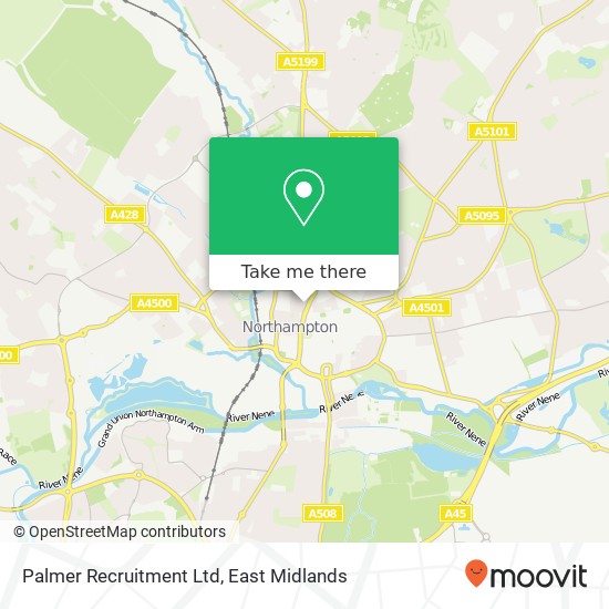 Palmer Recruitment Ltd map