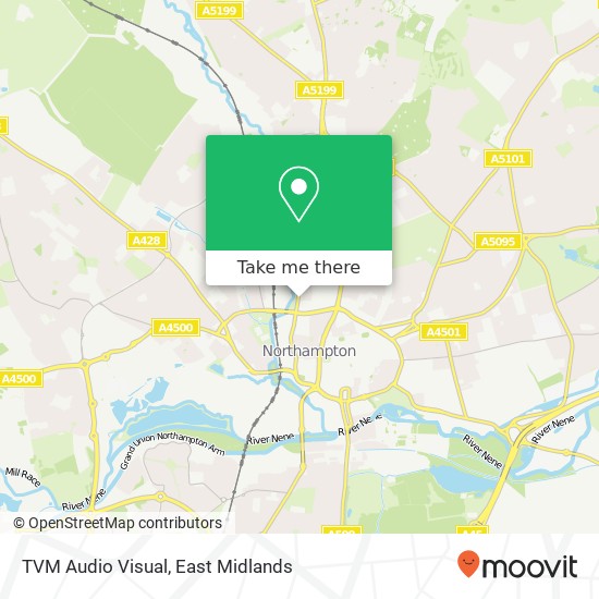 TVM Audio Visual map