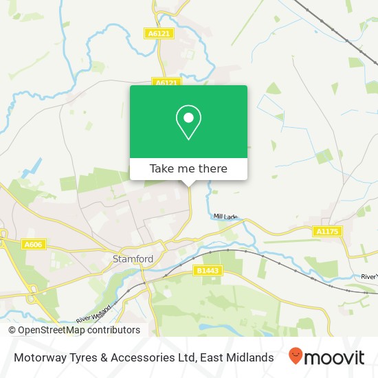 Motorway Tyres & Accessories Ltd map