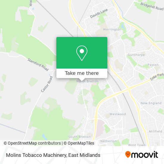 Molins Tobacco Machinery map