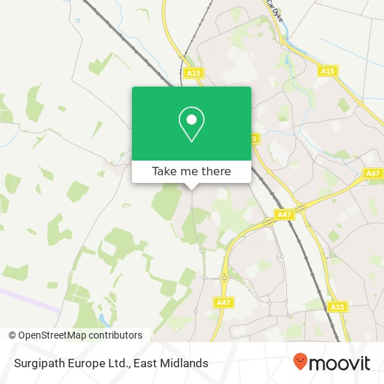 Surgipath Europe Ltd. map