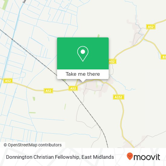 Donnington Christian Fellowship map