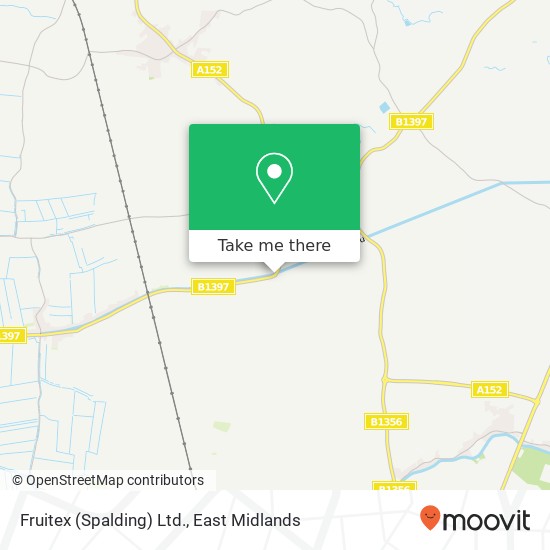 Fruitex (Spalding) Ltd. map