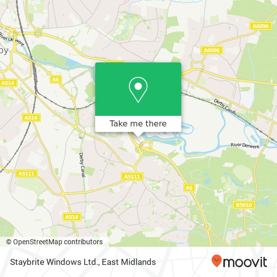 Staybrite Windows Ltd. map