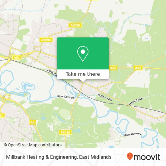 Millbank Heating & Engineering map