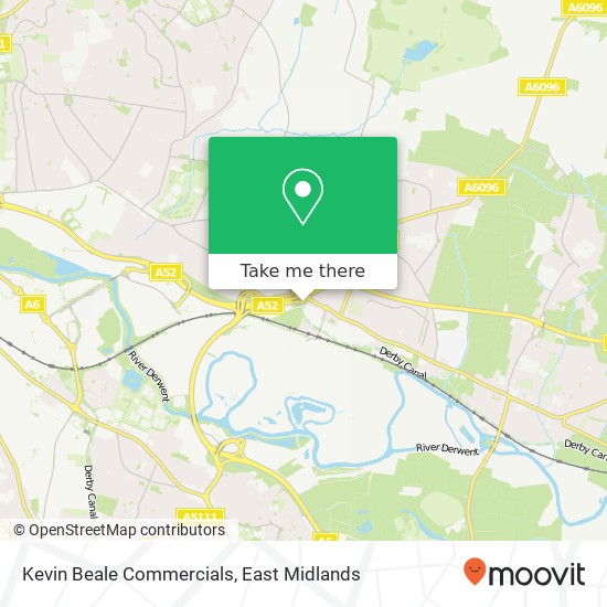 Kevin Beale Commercials map
