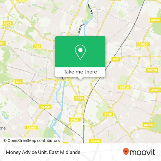 Money Advice Unit map