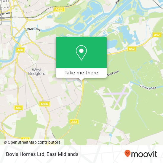 Bovis Homes Ltd map