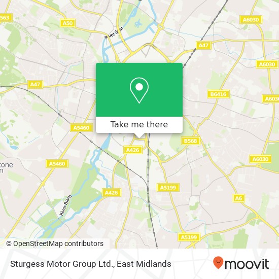 Sturgess Motor Group Ltd. map