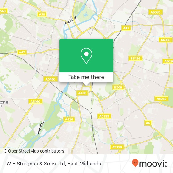 W E Sturgess & Sons Ltd map