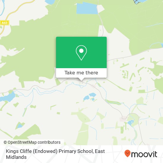 Kings Cliffe (Endowed) Primary School map