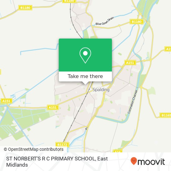ST NORBERT'S R C PRIMARY SCHOOL map