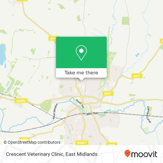 Crescent Veterinary Clinic map