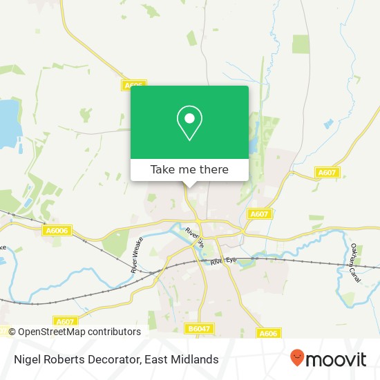 Nigel Roberts Decorator map