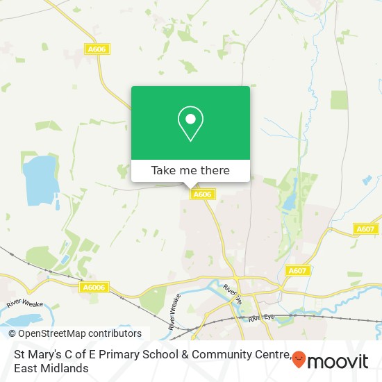 St Mary's C of E Primary School & Community Centre map