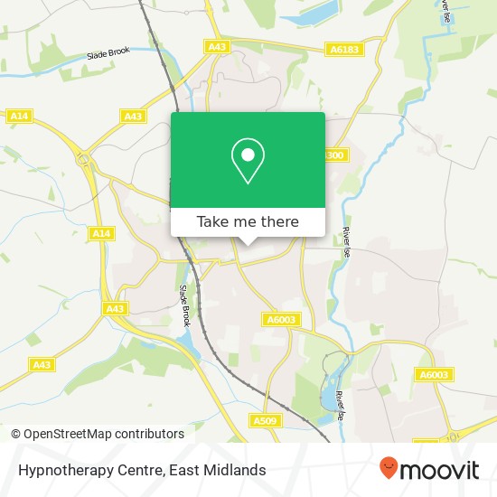 Hypnotherapy Centre map