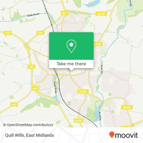 Quill Wills map