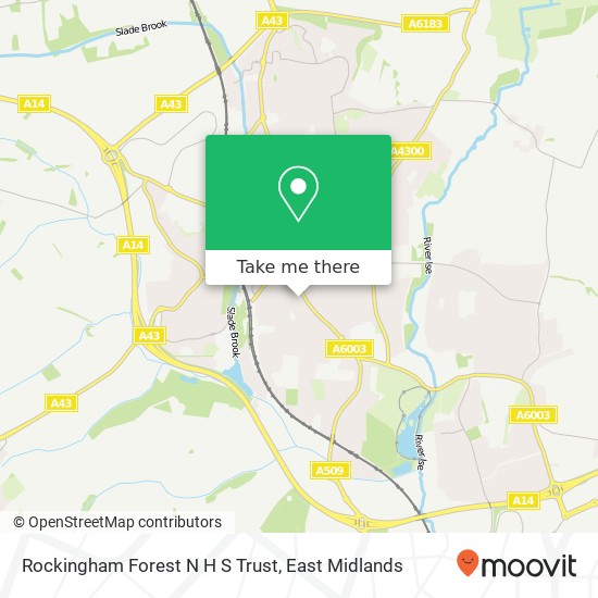 Rockingham Forest N H S Trust map