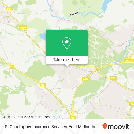St Christopher Insurance Services map