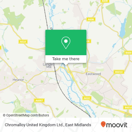 Chromalloy United Kingdom Ltd. map