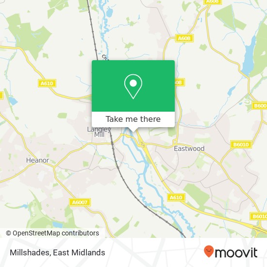 Millshades map