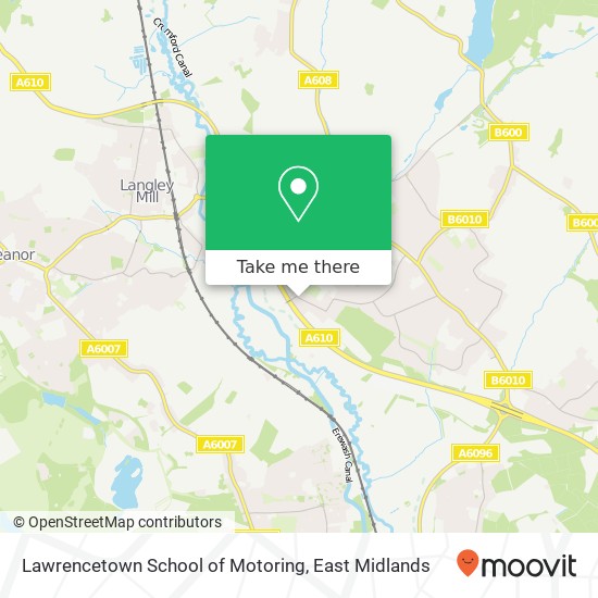 Lawrencetown School of Motoring map