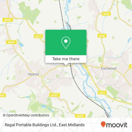 Regal Portable Buildings Ltd. map