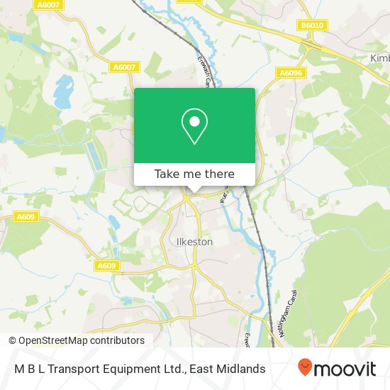 M B L Transport Equipment Ltd. map