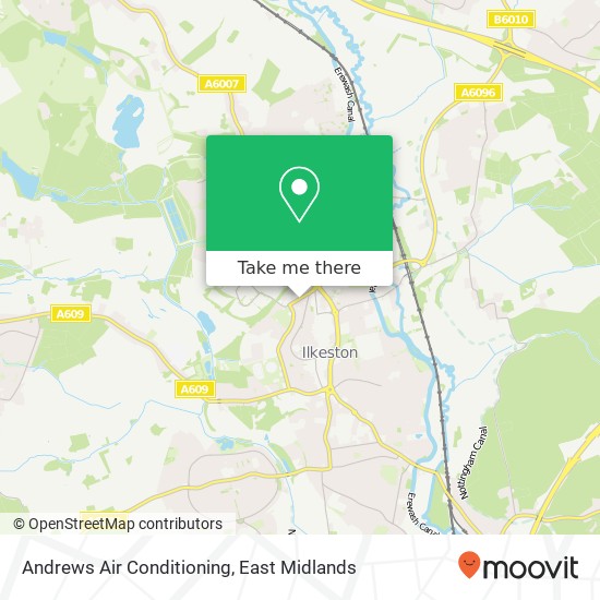 Andrews Air Conditioning map