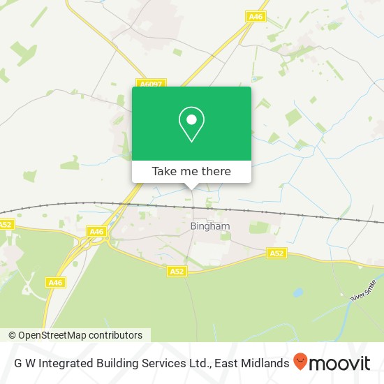 G W Integrated Building Services Ltd. map