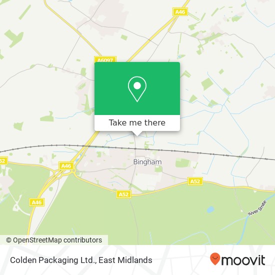 Colden Packaging Ltd. map