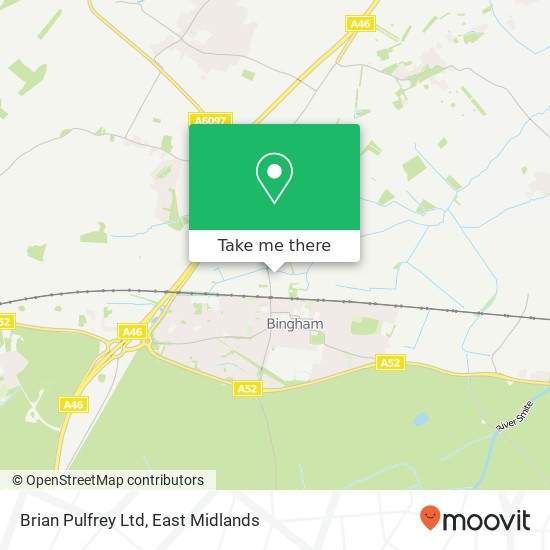 Brian Pulfrey Ltd map