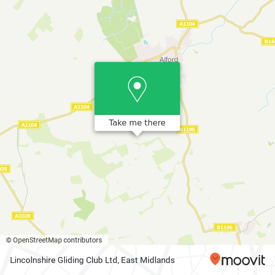 Lincolnshire Gliding Club Ltd map